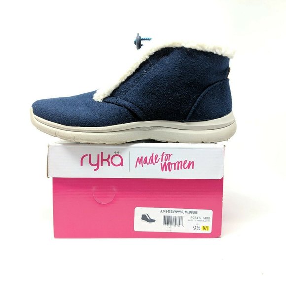 Felted Faux Shearling Bungee Boots 